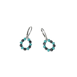 Обици - Turquoise Rings