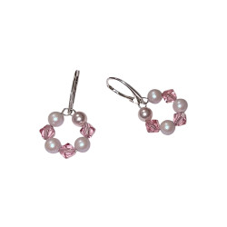 Обици - Rose Shine